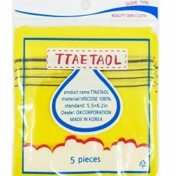 TTAETAOL Korean Exfoliating Bath Washcloth Italy Towel Exfoliating Scrub Bath Mitten (Green 5p , Yellow 5p , Red 5p) -Moisturizers Sales 8zyolamj8je8md8zjryhtdnfibu3