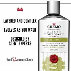 Cremo Rich-Lathering Sage & Citrus Body Wash, A Revitalizing Combination Of Bright Mandarin, Dry Herbs And White Cedar, 16 Oz (Pack Of 2) 14 Cremo Rich-Lathering Sage & Citrus Body Wash, A Revitalizing Combination Of Bright Mandarin, Dry Herbs And White Cedar, 16 Oz (Pack Of 2) -Moisturizers Sales 904hid4th6oltxlrtjzj42wjq81m