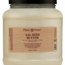 Plant Guru Sal Seed Body Butter 32 Oz. 100% Pure Raw Fresh Natural Cold Pressed. Skin Body And Hair Moisturizer, DIY Creams, Balms, Lotions, Soaps.