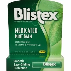 Blistex® Blistex Medicated Mint Balm SPF 15 0.15 Oz (Pack Of 5)