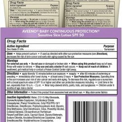 Aveeno Baby Natural Protection Lotion Sunscreen SPF 50-3 Oz, Pack Of 2 -Moisturizers Sales 96bdyhzbbt9bveb17qdy3zc9hk8f