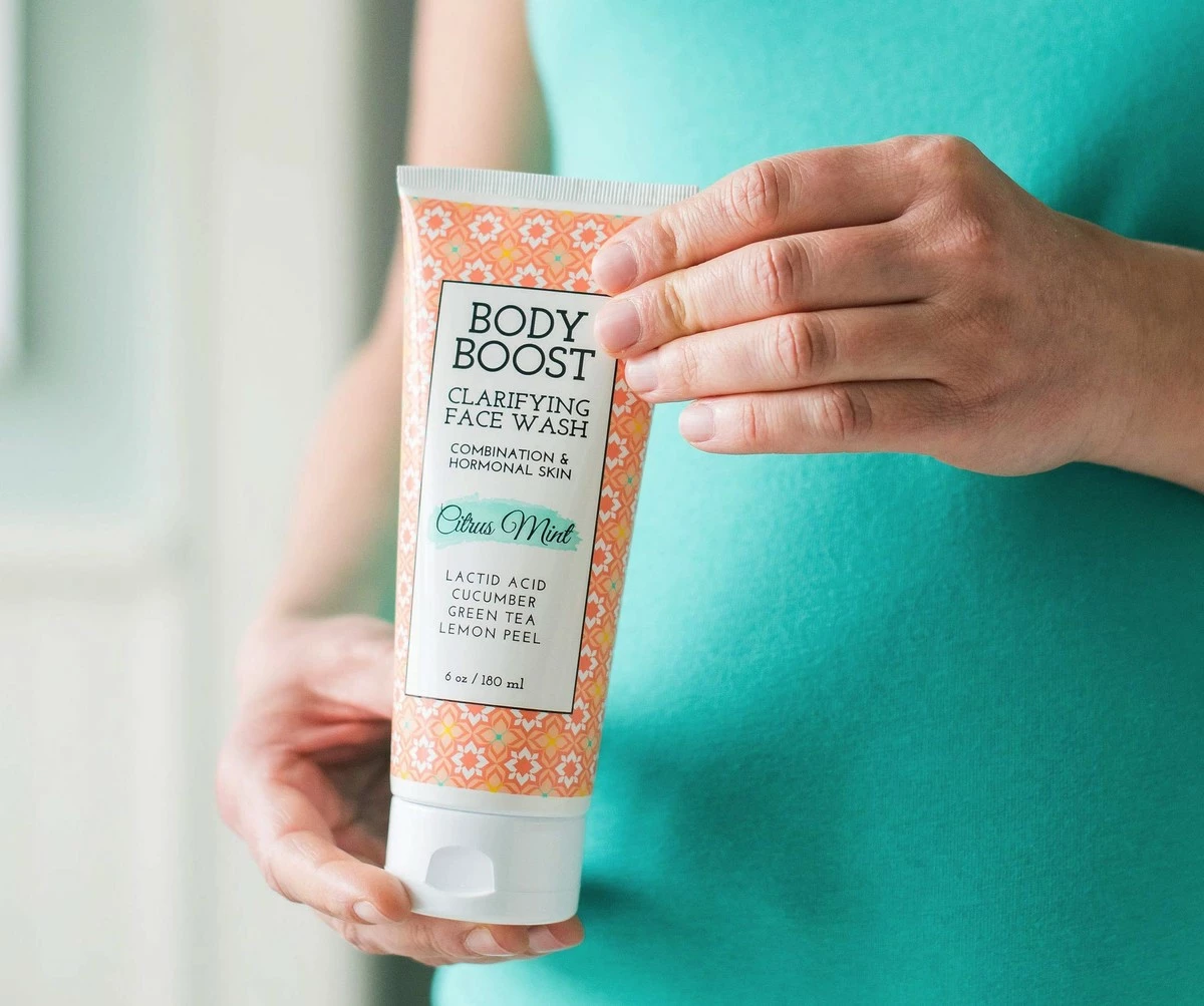 Body Boost Daily Clarifying Face Wash, 6 Oz Citrus Mint 5 Body Boost Daily Clarifying Face Wash, 6 Oz Citrus Mint - Image 3