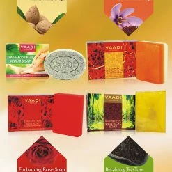 Neem Soap (Neem Tulsi Bar Soap) DOUBLE SIZE - Handmade Herbal Soap (Aromatherapy) With 100% Pure Essential Oils - ALL Natural - Best Anti-aging Therapy - Each 5.3 Oz - Pack Of 3 (1 Lb) - Vaadi Herbals -Moisturizers Sales 97wrd0vxd3f5ajiw0ezbp8ipkfrs