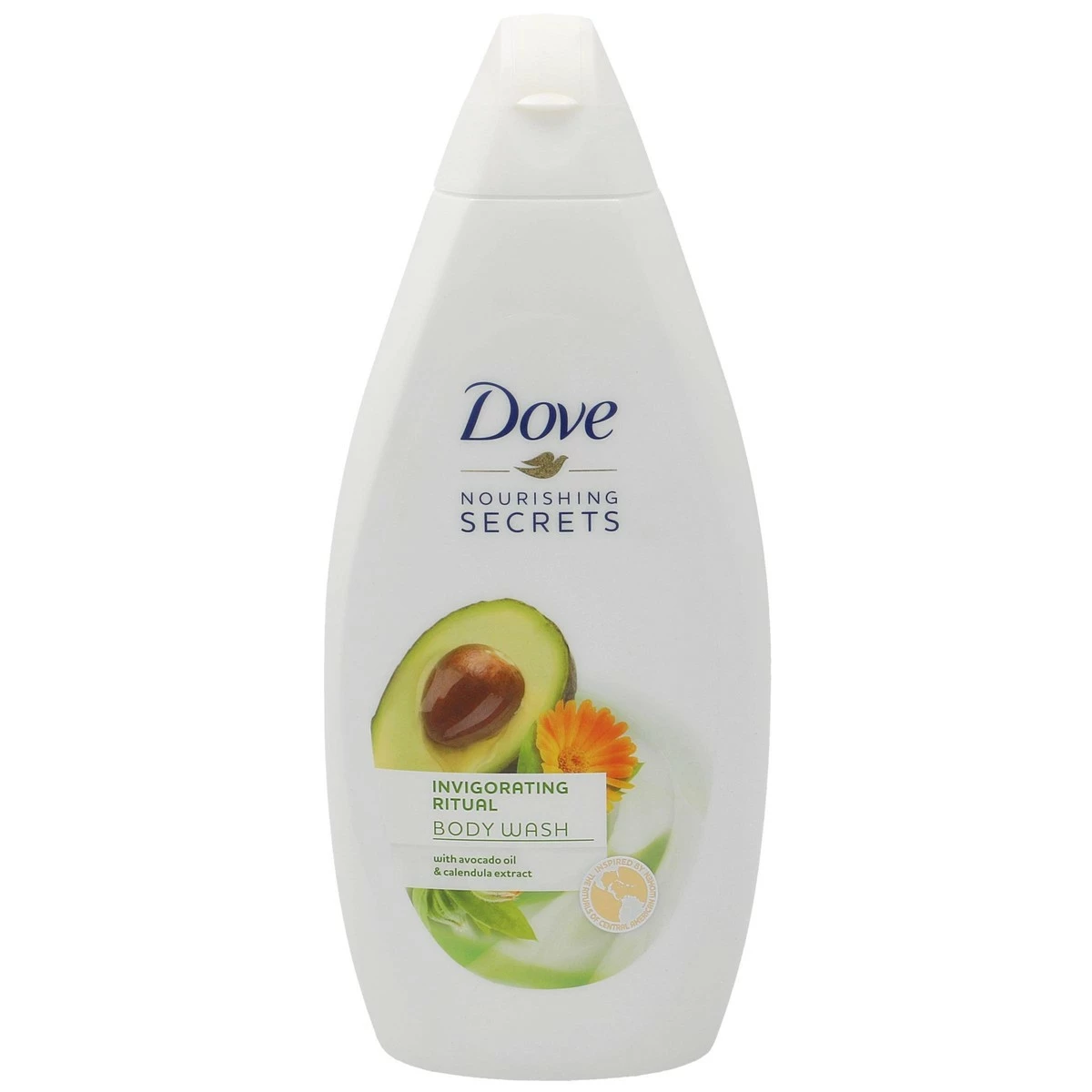 Dove Nourishing Secrets Invigorating Ritual Body Wash, Avocado Oil & Calendula Extract, 16.9 Ounce / 500 Ml 3 Dove Nourishing Secrets Invigorating Ritual Body Wash, Avocado Oil & Calendula Extract, 16.9 Ounce / 500 Ml