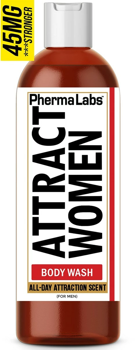 Body Wash For Him Containing Premium Pheromones - All Day Scent - The Secret To Attract Women - PhermaLabs Human Scented Pheromones Body Gel 3 Body Wash For Him Containing Premium Pheromones - All Day Scent - The Secret To Attract Women - PhermaLabs Human Scented Pheromones Body Gel