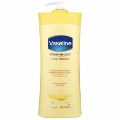 Vaseline Store Vaseline Intensive Care Body Lotion - Deep Restore - 24.5 Fl Oz (725 ML) Per Bottle - Pack Of 3 Bottles