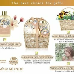 ArioseMonde Store Home Spa Gift Basket, Relaxation Spa Kit For Women, With Body Lotion, Shower Gel, Bubble Bath, Body Scrub, Bath Salt, Bath Bomb, And More,Bath Gift Set For Mother, Wife,Her, Magnolia And Jasmine Scent 12 ArioseMonde Store Home Spa Gift Basket, Relaxation Spa Kit For Women, With Body Lotion, Shower Gel, Bubble Bath, Body Scrub, Bath Salt, Bath Bomb, And More,Bath Gift Set For Mother, Wife,Her, Magnolia And Jasmine Scent -Moisturizers Sales 9ejnx4tzc59md3gdg4o5beqcdk9m