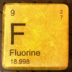 Just Bubbly It's Elementary Periodic Table Soap (Fluorine)