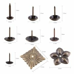Wytino 100Pcs Decorative Tack Stud,Furniture Nails Pins Bronze Vintage Antique Style Upholstery Nail Tack Stud For Wood Furniture Decor 11 Wytino 100Pcs Decorative Tack Stud,Furniture Nails Pins Bronze Vintage Antique Style Upholstery Nail Tack Stud For Wood Furniture Decor -Moisturizers Sales 9fb4lgva8jp22u11m8drng8prnps