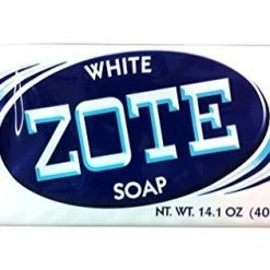 Jabon Zote Azul Para Lavar Ropa - Quita Manchas De La Ropa - Paquete De 4 Jabones