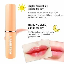 LANBENA Store LANBENA Chameleon Lip Balm Nourishing Moisturizing Reduce Fine Lines Lip Care Daily Use Natural Extract Beauty Makeup Lipstick -Moisturizers Sales 9p6hs3nvymymwt4dczmsmorz6poy