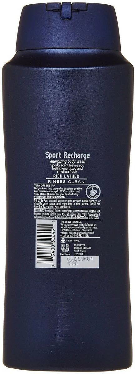 Suave Men Body Wash For Everyday Use Sport Fragrance Body Wash And Shower Gel 28 Oz 4 Suave Men Body Wash For Everyday Use Sport Fragrance Body Wash And Shower Gel 28 Oz - Image 2
