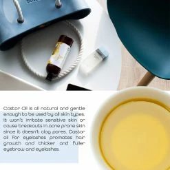 Premium Nature Store Castor Oil Pure Carrier Oil - Cold Pressed Organic Castrol Oil For Essential Oils Mixing Natural Skin Moisturizer Body & Face, Eyelash Caster Oil, Eyelashes Eyebrows Lash & Hair Growth Serum, 16 Oz -Moisturizers Sales 9wejlbpkh80qupdagzmeuw11yuqe