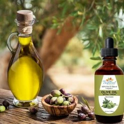 Tropical Holistic Store Extra Virgin Organic Olive Oil 4 Oz - Cold Pressed Unrefined - Use For Face, Baby Skin, Hair, Food Grade -Moisturizers Sales a3dl8pdsoiz4tpw240xa2q73zcq6