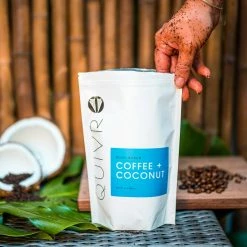 Quivr Coffee And Coconut Body Scrub, 100% Natural, 10 Oz -Moisturizers Sales a66sxk6mq2za8okr5zk042cakak9