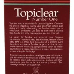 Topiclear Number One Soap 3 Ounce Boxed (88ml) (3 Pack)