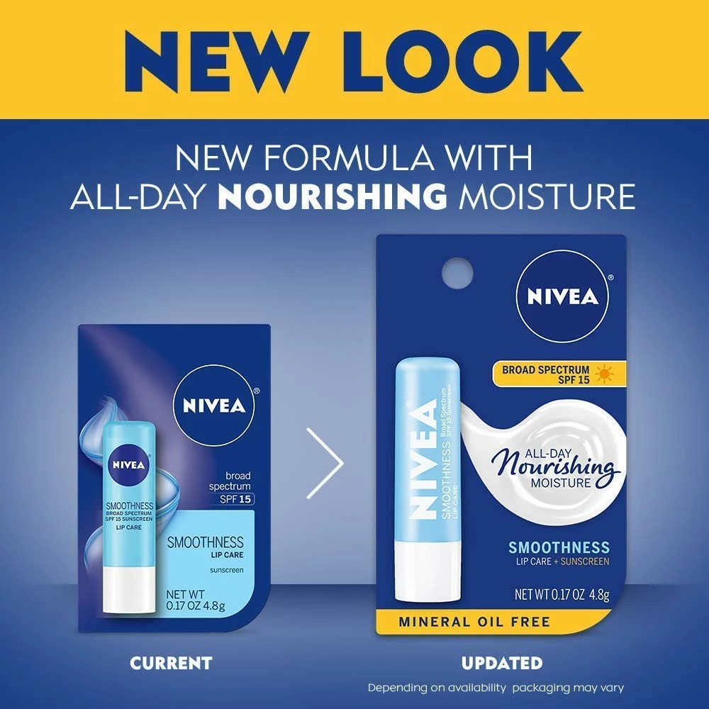 NIVEA Store Nivea Smth Hydrat Lip Spf Size .17z Nivea A Kiss Of Smoothness Hydrating Lip Care Spf 15 .17z 4 NIVEA Store Nivea Smth Hydrat Lip Spf Size .17z Nivea A Kiss Of Smoothness Hydrating Lip Care Spf 15 .17z - Image 2
