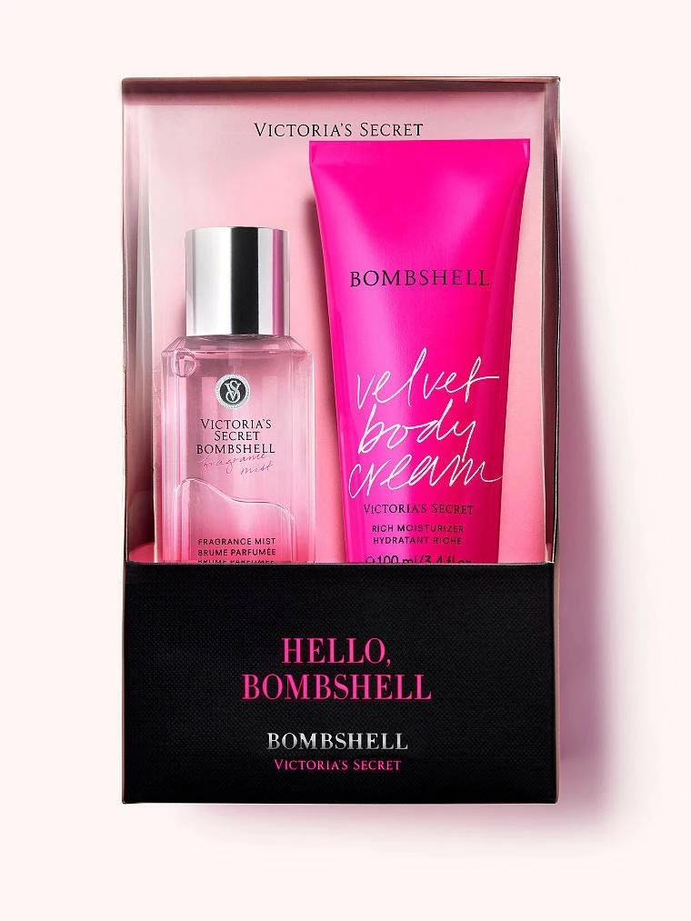 Victoria's Secret Bombshell Gift Set Includes 3.4 Oz Moisturizing Body Cream And 2.5 Oz Fragrance Mist 3 Victoria's Secret Bombshell Gift Set Includes 3.4 Oz Moisturizing Body Cream And 2.5 Oz Fragrance Mist