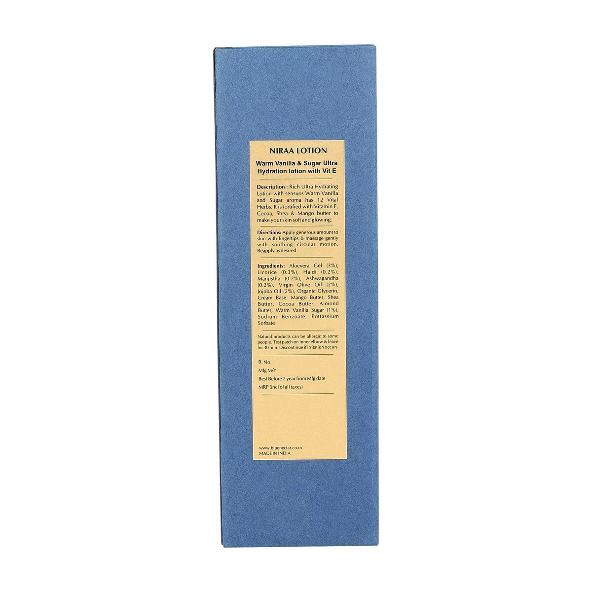 Blue Nectar Shea Butter Warm Vanilla And Sugar Body Lotion Cream With Vitamin E For Ultra Hydration (12 Herbs, 6.7 Oz) 6 Blue Nectar Shea Butter Warm Vanilla And Sugar Body Lotion Cream With Vitamin E For Ultra Hydration (12 Herbs, 6.7 Oz) - Image 4