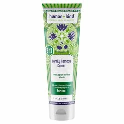 Human+Kind Store Human+Kind Family Remedy Cream - 8-in-1 Miracle Formula - For Irritated, Itchy, Dry, Cracked Skin, Stretch Marks, Scars, Razor Burn, Eczema, And Brittle Nails - Natural, Vegan Skin Care - 3.3 Fl Oz