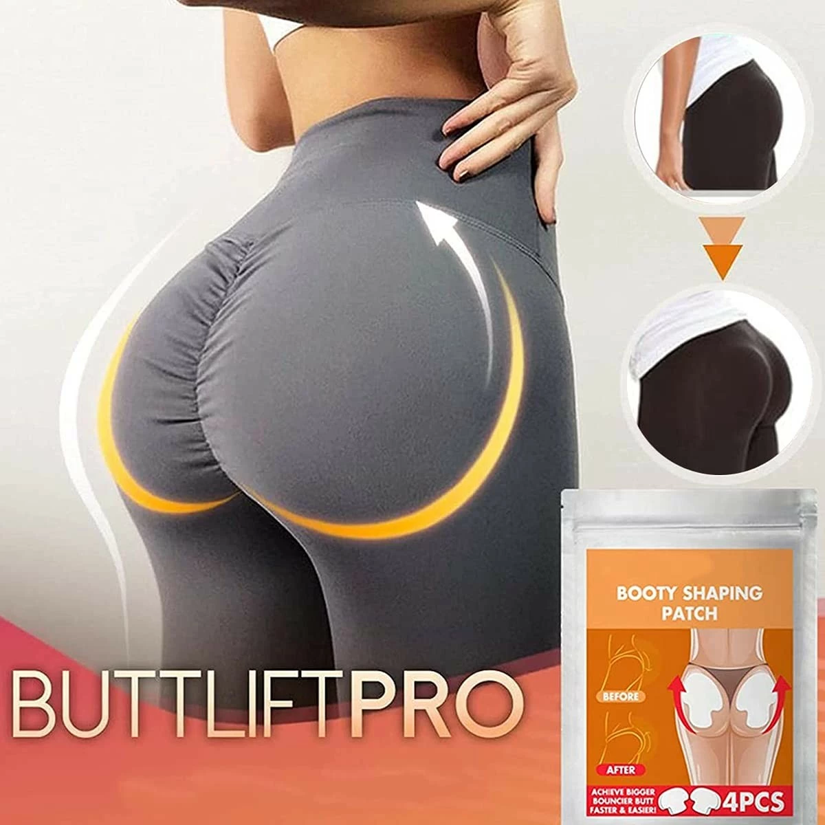 Ksndurn Store Pro Butt-Lift Shaping Patch Set, Ksndurn Tightening Shaping Body Shaper Sticker Quickly Strengthen Butt - Hip Butt Enhancement Patch For Women 4 PACK (16 PCS) 9 Ksndurn Store Pro Butt-Lift Shaping Patch Set, Ksndurn Tightening Shaping Body Shaper Sticker Quickly Strengthen Butt - Hip Butt Enhancement Patch For Women 4 PACK (16 PCS) - Image 7