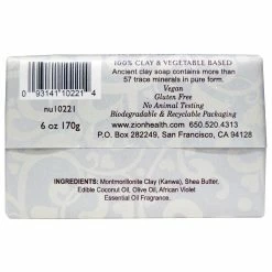 Clay Soap Love Zion Health 6 Oz Bar -Moisturizers Sales aqnt0yidb7bntyjl0luhvy59n1g7