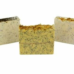 Old Town Soap Co. Old Town Soap Co Body Wash Set, Natural, Fresh Moisturizing Bars, Clay, Essential Oil , Bath And Body, Great Gift, For Dry Face And Skin, Gifts, Lemon Zinger, Orange And Spice, Mintastic.