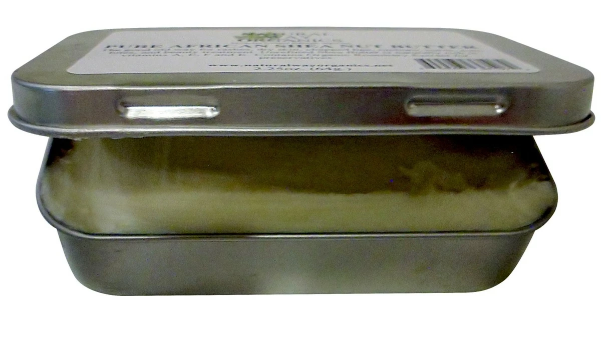 Natural Way Organics 100% Pure Unrefined Organic Raw Shea Butter From The Nuts Of Trees Located In Sahara, West Africa (3 Oz.) 3 Natural Way Organics 100% Pure Unrefined Organic Raw Shea Butter From The Nuts Of Trees Located In Sahara, West Africa (3 Oz.)