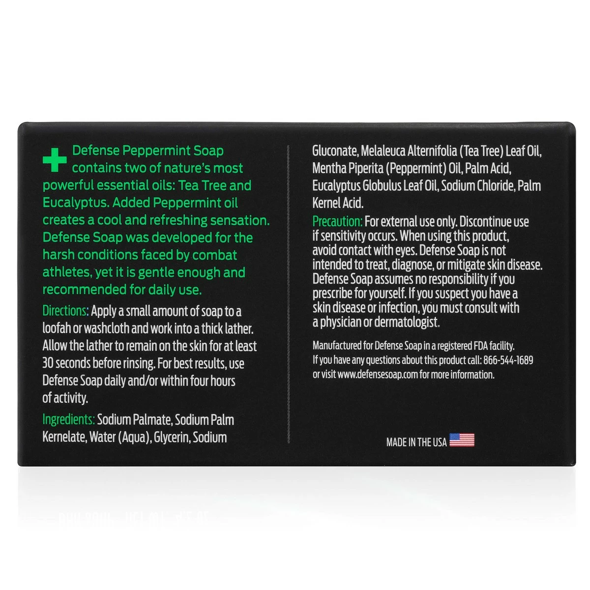 Defense Soap Store Defense Soap Peppermint 4 Oz Bar (Pack Of 2) - 100% Natural And Herbal Pharmaceutical Grade Tea Tree Oil 5 Defense Soap Store Defense Soap Peppermint 4 Oz Bar (Pack Of 2) - 100% Natural And Herbal Pharmaceutical Grade Tea Tree Oil - Image 3