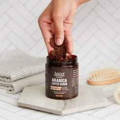 FFN All Natural Arabica Coffee Body Scrub, Infused With Argan Oil And Shea Butter, Great For Acne, Anti Cellulite And Stretch Mark Treatment, Helps With Eczema And Age Spots -Moisturizers Sales b1ahs69u9e9ec6o31tllraad4qxi