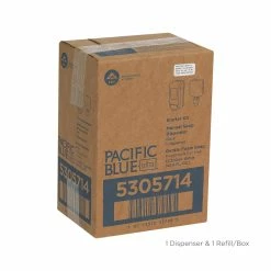 Georgia Pacific Pacific Blue Ultra™ Manual Soap & Sanitizer Dispenser Starter Kit By GP PRO, 5305714, [Contains 1 Manual Soap & Sanitizer Dispenser (53057) And 1 Manual Gentle Foam Soap Dispenser Refill (43714)] -Moisturizers Sales b1drwhl2aekuov018c84vgi65myj