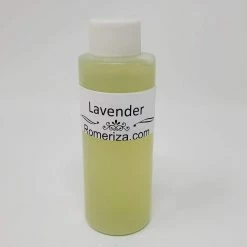 Onisavings Romeriza Fragrance Body Oil LAVENDER Perfume Essence Uncut In Plastic Bottle (16oz)