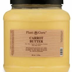 Plant Guru Store Carrot Butter 3 Lb. 100% Pure Raw Fresh Natural Cold Pressed. Skin Body And Hair Moisturizer, DIY Creams, Balms, Lotions, Soaps.