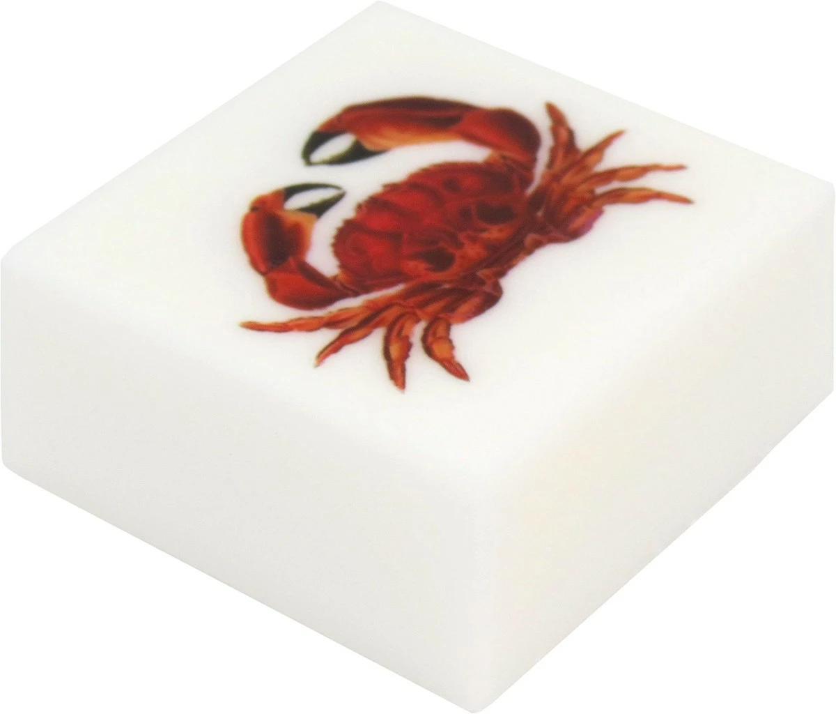 Eclectic Lady Calypso Orchid Scented Glycerin Soap With Vintage Ocean Creatures, Crab 4 Eclectic Lady Calypso Orchid Scented Glycerin Soap With Vintage Ocean Creatures, Crab - Image 2