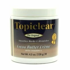 Topiclear Cocoa Butter Creme 4.5 Oz. Jar