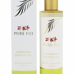 Pure Fiji Nourishing Exotic Oil - Natural Coconut Oil For Bath & SPA - Body Oil, Massage Oil, Coconut Lime Blossom , 8oz 8 Pure Fiji Nourishing Exotic Oil - Natural Coconut Oil For Bath & SPA - Body Oil, Massage Oil, Coconut Lime Blossom , 8oz -Moisturizers Sales bgiujd8qa5ukwq4y2rfbdgyqnga5