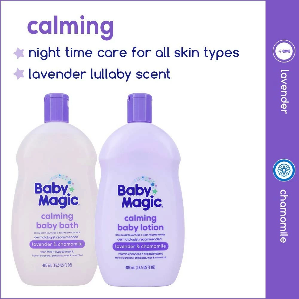 Baby Magic Store Baby Magic Calming Baby Lotion, Lavender & Chamomile, 30 Oz 6 Baby Magic Store Baby Magic Calming Baby Lotion, Lavender & Chamomile, 30 Oz - Image 4
