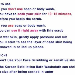 TTAETAOL Korean Exfoliating Bath Washcloth Italy Towel Exfoliating Scrub Bath Mitten (Green 5p , Yellow 5p , Red 5p) -Moisturizers Sales bntqsdvqozsma395zvyr101n74rh