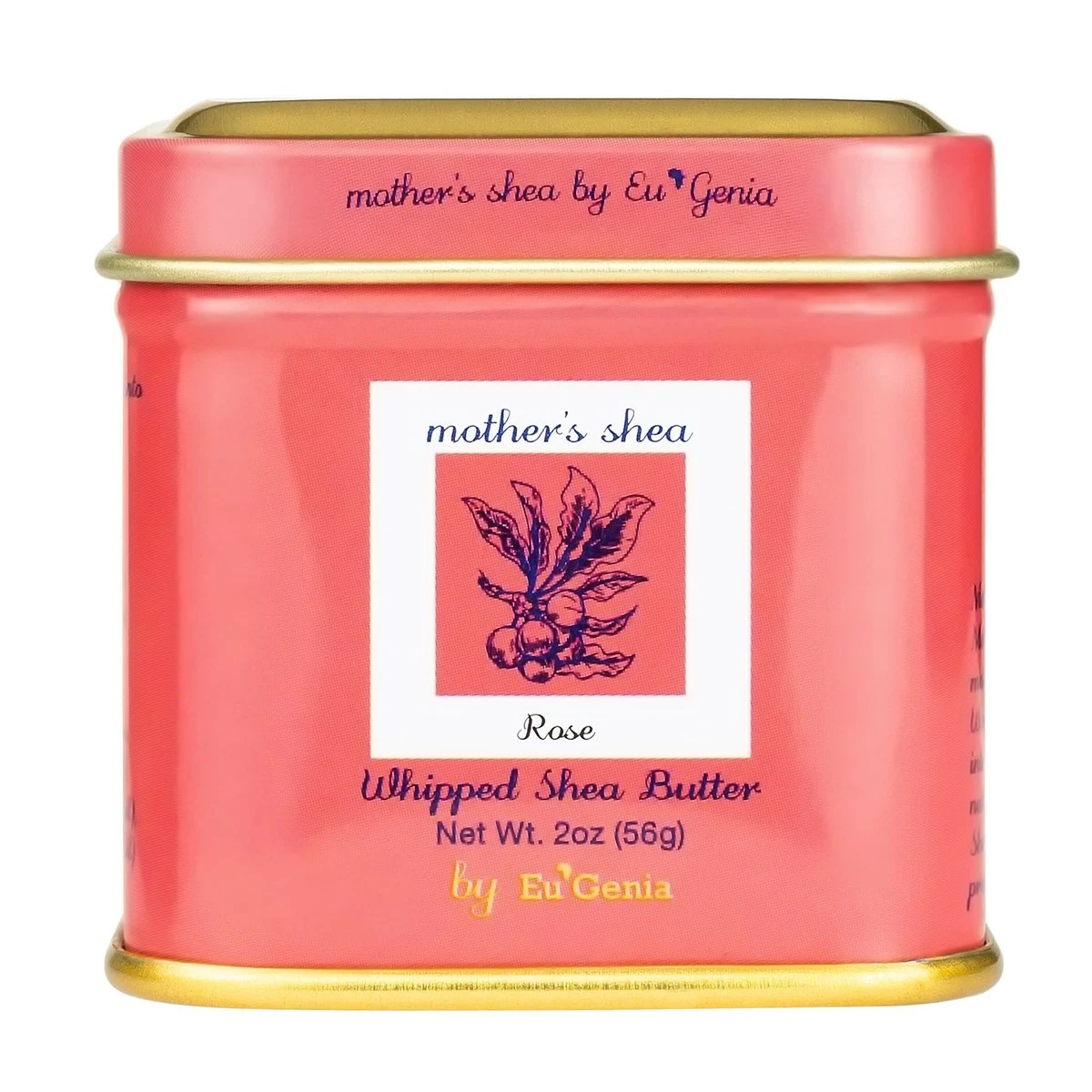 Mother's Shea By Eu'Genia Shea Butter (Rose, 2 Oz Tins - Set Of 3) 100% Pure Raw Unrefined African Shea - Organic, Sustainably-Sourced Ingredients - Natural Skin & Hair Care 3 Mother's Shea By Eu'Genia Shea Butter (Rose, 2 Oz Tins - Set Of 3) 100% Pure Raw Unrefined African Shea - Organic, Sustainably-Sourced Ingredients - Natural Skin & Hair Care