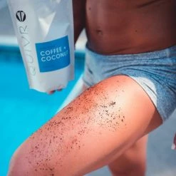 Quivr Coffee And Coconut Body Scrub, 100% Natural, 10 Oz -Moisturizers Sales bru80rbacca8bmbwji10p643mevc