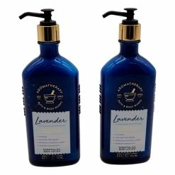Bath And Body Works Aromatherapy Lavender Essential Oil Body Lotion, 2 Pack