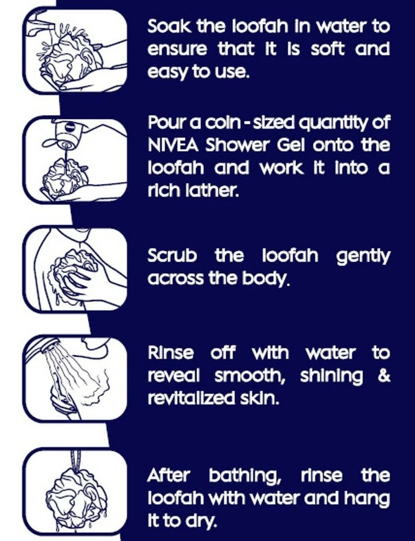 Nivea Bath Care Lemon And Oil Shower Gel, 250ml 5 Nivea Bath Care Lemon And Oil Shower Gel, 250ml - Image 3