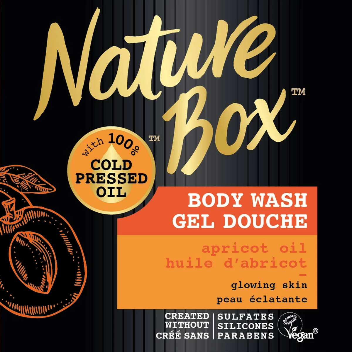Nature Box Body Wash For Glowing Skin, Apricot Oil, 2 Count 4 Nature Box Body Wash For Glowing Skin, Apricot Oil, 2 Count - Image 2