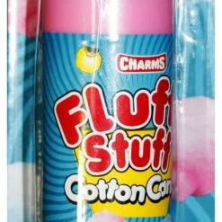 Taste Beauty Store Taste Beauty (1) Stick Fluffy Stuff Cotton Candy Flavored Giant Lip Balm Tube - Gluten Free - 4.75" L X 1.5" Diam. Net Wt. 0.71 Oz