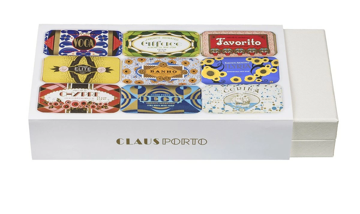 Claus Porto Gift Box Deco Collection Set W/sleeve 5 Claus Porto Gift Box Deco Collection Set W/sleeve - Image 3