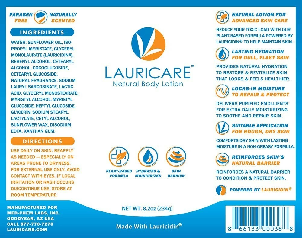 Lauricidin Monolaurin 227g Jar + Lauricare Activated Derma Lotion 8.2 Ounce Bundle- $65.90 Value 6 Lauricidin Monolaurin 227g Jar + Lauricare Activated Derma Lotion 8.2 Ounce Bundle- $65.90 Value - Image 4