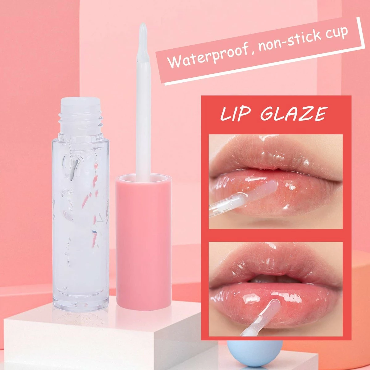 YUYTE Store Liquid Lipstick, 2.5ml Liquid Lipsticks, Lip Glaze Moisturizing, Long Lasting Waterproof Liquid Lip Gloss, Gifts For Ladies(C01) 6 YUYTE Store Liquid Lipstick, 2.5ml Liquid Lipsticks, Lip Glaze Moisturizing, Long Lasting Waterproof Liquid Lip Gloss, Gifts For Ladies(C01) - Image 4