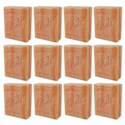 BELA PURE NATURAL SOAPS AND ODOR ELIMINATING HOME FRAGRANCES Bela Bath & Beauty, Romantic Gardenia, Triple French Milled Moisturizing Soap Bars, No Harsh Ingredients, 3.5 Oz Each - 12 Pack