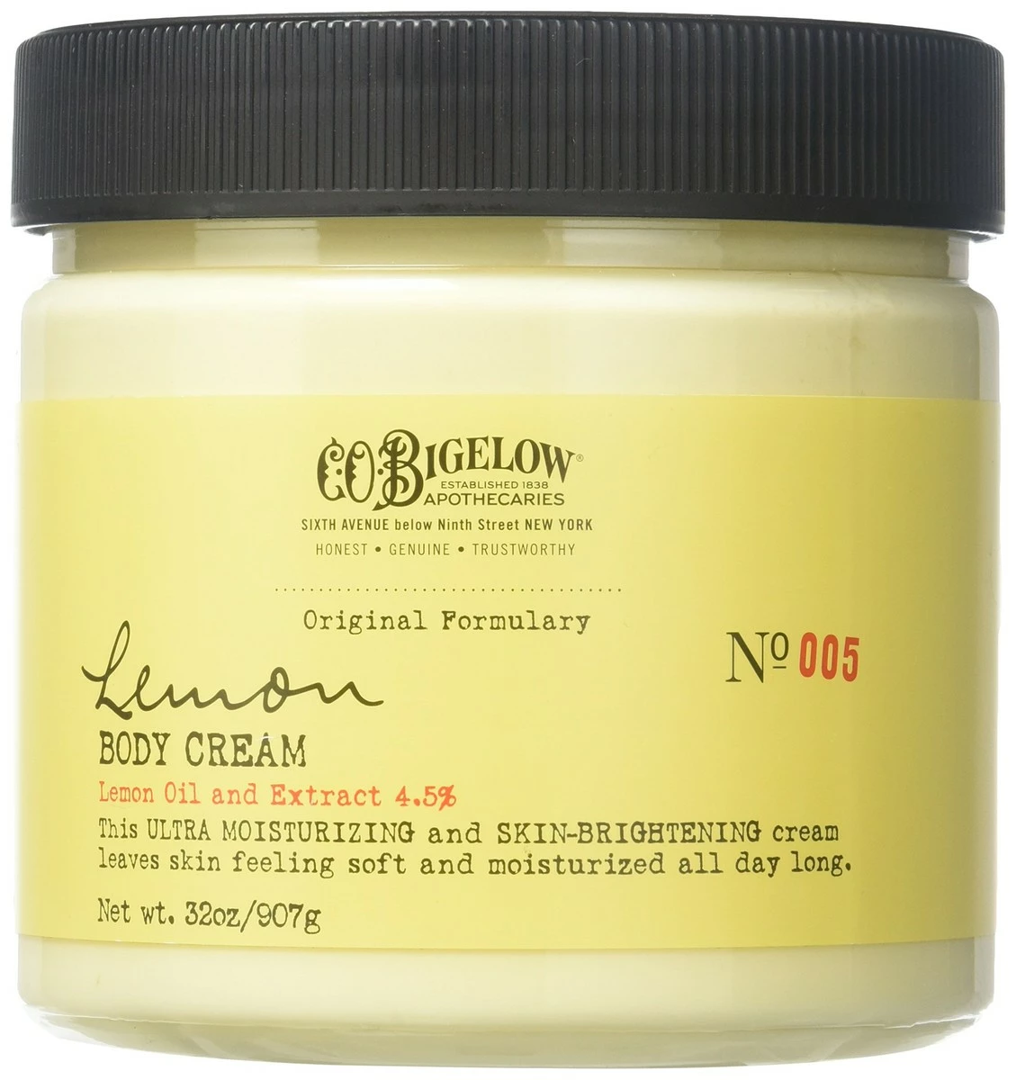 Bath & Body Works C.O. Bigelow Lemon Body Cream -Limited Edition Jumbo Jar 32 Ounces 3 Bath & Body Works C.O. Bigelow Lemon Body Cream -Limited Edition Jumbo Jar 32 Ounces