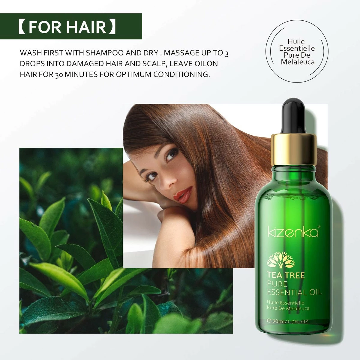 Yongchang Tea Tree Oil For Skin, Tea Tree Essential Oil For Face With Natural Ingredients For Acne, Spot And Skin Fits For Women & Men Skin Care - 30ML 7 Yongchang Tea Tree Oil For Skin, Tea Tree Essential Oil For Face With Natural Ingredients For Acne, Spot And Skin Fits For Women & Men Skin Care - 30ML - Image 5